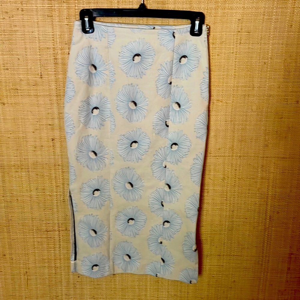SUNO fitted elasticized skirt